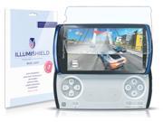 Sony Ericsson Xperia PLAY 4G Screen Protector [2 Pack] iLLumiShield HD Blue Light UV Filter Premium Clear Film Anti Fingerprint Anti Bubble Shield