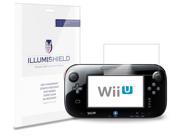 Nintendo Wii U GamePad Screen Protector [3 Pack] iLLumiShield Japanese Ultra Clear HD Film with Anti Bubble and Anti Fingerprint High Quality Invisible Shi