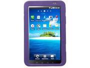 Soft Silicone Protector Cover Skin Case Purple For Samsung Galaxy Tab