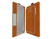 Skinomi® TechSkin HP Envy 8 Note Screen Protector [Tablet Keyboard] Light Wood Full Body Skin with Lifetime Warranty Front Back Wrap Clear Film Ultr