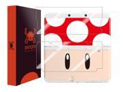 Skinomi® TechSkin New Nintendo 3DS Cover Plates Skin Protector [2015] w Lifetime Warranty Front Back HD Clear Film Ultra High Definition Anti Bubble