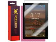 Skinomi® TechSkin Lenovo Tab3 10 Screen Protector Pink Carbon Fiber Full Body Skin with Free Lifetime Replacement Front Back Wrap Clear Film Ultra HD