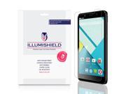 BLU Studio 5.5C Screen Protector [3 Pack] iLLumiShield Japanese Ultra Clear HD Film with Anti Bubble and Anti Fingerprint High Quality Invisible Shield L