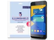 HTC Desire 825 Screen Protector [2 Pack] iLLumiShield HD Blue Light UV Filter Premium Clear Film Anti Fingerprint Anti Bubble Shield Lifetime Warra