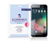 ZTE Quartz Screen Protector Z797C [2 Pack] iLLumiShield HD Blue Light UV Filter Premium Clear Film Anti Fingerprint Anti Bubble Shield Lifetime Wa