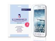 Samsung Galaxy V Plus Screen Protector [2 Pack] iLLumiShield HD Blue Light UV Filter Premium Clear Film Anti Fingerprint Anti Bubble Shield Lifetim