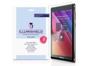 Asus ZenPad C 7.0 Screen Protector [2 Pack] iLLumiShield HD Blue Light UV Filter Premium Clear Film Anti Fingerprint Anti Bubble Shield Lifetime Wa