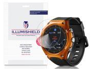 Casio Smart Outdoor Watch Screen Protector WSD F10 [3 Pack] iLLumiShield Japanese Ultra Clear HD Film with Anti Bubble and Anti Fingerprint High Quality I