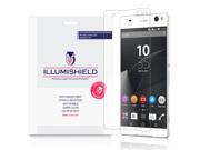 Sony Xperia C5 Ultra Screen Protector [3 Pack] iLLumiShield Japanese Ultra Clear HD Film with Anti Bubble and Anti Fingerprint High Quality Invisible Shiel