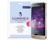 Samsung Galaxy J3 Screen Protector [2 Pack] iLLumiShield HD Blue Light UV Filter Premium Clear Film Anti Fingerprint Anti Bubble Shield Lifetime Wa