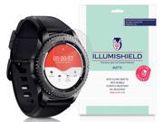 Samsung Gear S3 Frontier Screen Protector SM R760 46mm [3 Pack] iLLumiShield Anti Glare Screen Protector for Samsung Gear S3 Frontier HD Shield with Anti Bubb
