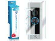 Ring Video Doorbell Pro Screen Protector Back Cover [2 Pack] ILLUMI AquaShield Full Coverage Back and Front Screen Protector for Ring Video Doorbell Pro HD C
