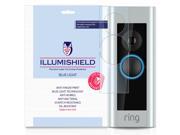 Ring Video Doorbell Pro Screen Protector [2 Pack] iLLumiShield Blue Light Screen Protector for Ring Video Doorbell Pro HD Shield with Anti Bubble Anti Finger