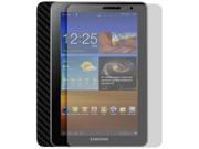 Skinomi Carbon Fiber Black Skin Screen Protector Film for Samsung Galaxy Tab 7.7
