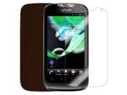 Skinomi Phone Skin Dark Wood Screen Protector for T Mobile MyTouch Q 2012 Ver.