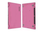 Skinomi Carbon Fiber Pink Skin Cover for Lenovo Yoga 11s