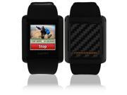 Skinomi Carbon Fiber Black Watch Skin Screen Protector Cover for Wimm One