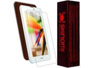 Skinomi Tablet Skin Dark Wood Cover Screen Protector for Huawei MediaPad 7 Vogue
