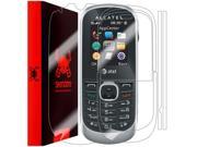 Skinomi® Ultra Clear Full Body Phone Protector Film Cover for Alcatel OT 510A