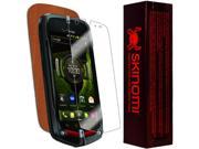 Skinomi Light Wood Full Body Screen Protector for Casio G zOne Commando 4G LTE