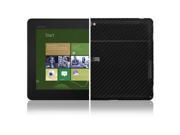 Skinomi Carbon Fiber Black Tablet Skin LCD Pro for Asus VivoTab RT LTE 10.1 In