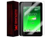 Skinomi Carbon Fiber Black Tablet Skin Screen Protector for Asus MeMo Pad HD7