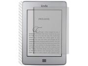 Skinomi Carbon Fiber Silver Skin Screen Protector for Amazon Kindle Touch 3G