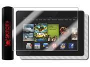 Skinomi Carbon Fiber Silver Screen Protector for Amazon Kindle Fire HD 7 2013