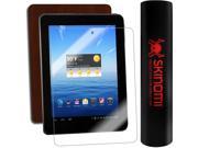 Skinomi Tablet Skin Dark Wood Cover Clear Screen Protector for Nextbook 8