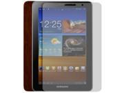 Skinomi Tablet Skin Dark Wood Cover Screen Protector for Samsung Galaxy Tab 7.7