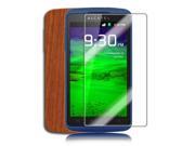 Skinomi Light Wood Phone Skin Screen Protector Cover for Alcatel One Touch 960C