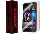 Skinomi Carbon Fiber Silver Skin Clear Screen Protector for HTC Butterfly S