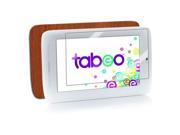 Skinomi Light Wood Full Body Tablet Skin Clear Screen Protector Cover for Tabeo