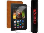 Skinomi Light Wood Full Body Skin Screen Protector for Kindle Fire HDX 8.9 LTE