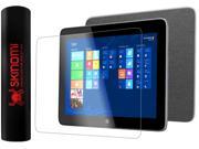 Skinomi Full Body Brushed Steel Tablet Skin Screen Protector for HP Omni 10