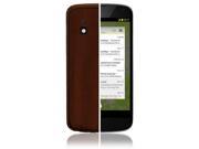 Skinomi Phone Skin Dark Wood Cover Clear Screen Protector for Google Nexus 4