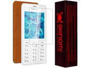 Skinomi Light Wood Full Body Skin Screen Protector Cover for Nokia 515