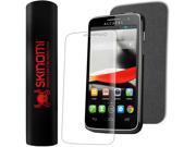Skinomi Full Body Brushed Steel Screen Protector for Alcatel One Touch Evolve