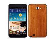 Skinomi Light Wood Phone Skin Screen Protector for Samsung Galaxy Note T Mobile
