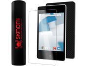 Skinomi Carbon Fiber Black Tablet Skin Screen Protector Cover for HP Slate 8 Pro