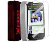Skinomi® Brushed Aluminum Phone Skin LCD Guard for Motorola Motosmart Mix XT550