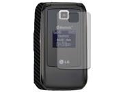 Skinomi Carbon Fiber Black Phone Cover Skin Screen Protector Cover for LG 600G
