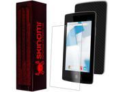 Skinomi Carbon Fiber Black Tablet Skin Screen Protector for HP Slate 7 Extreme