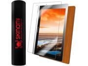 Skinomi Light Wood Full Body Screen Protector Cover for Lenovo Yoga Tablet 10