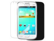 Skinomi® Carbon Fiber Phone Skin Screen Protector for Samsung Galaxy Core I8260