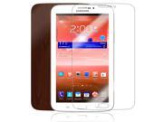 Skinomi Tablet Skin Dark Wood Skin Screen Protector for Samsung Galaxy Tab 3 8.0