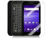 Skinomi Carbon Fiber Black Phone Skin Screen Protector for Motorola Photon Q