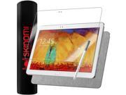 Skinomi Brushed Aluminum Skin Screen Protector for Samsung Galaxy Note 10.1 2014