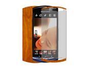 Skinomi TechSkin Light Wood Film Shield Screen Protector for Sony Ericsson Xperia Neo