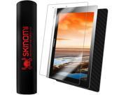 Skinomi Carbon Fiber Black Skin Screen Protector Cover for Lenovo Yoga Tablet 10